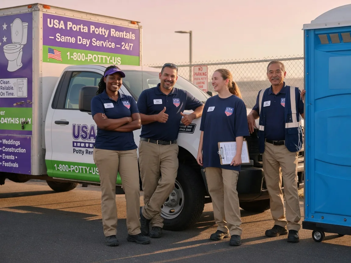 Porta Potty Rental company in Middleburg, KY